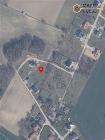 działka na sprzedaż 2081m2 działka Dobrzewino, Klonowa