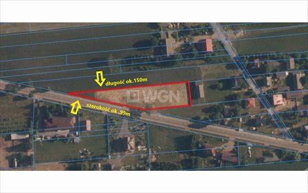 działka na sprzedaż 2823m2 działka Stróża