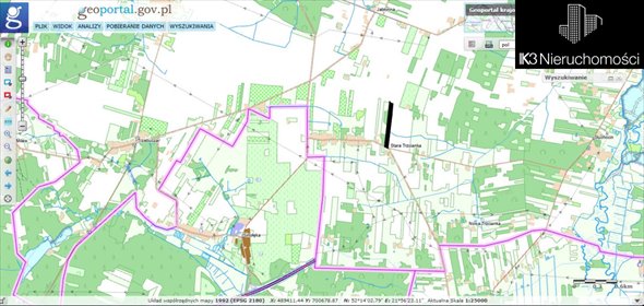 działka na sprzedaż 16647m2 działka Stara Trzcianka