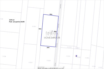 Zapraszam do zakupu działki 1199 m² w Michałówku działka Michałówek, Lazurowa