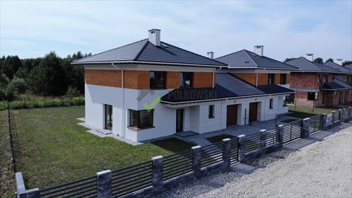 Nowoczesny bliźniak z garażem i dużą działką zapraszam dom Jaktorów, Jaktorów