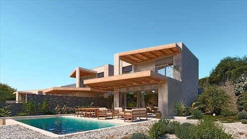 Nowoczesna willa z basenem i widokiem na naturę dom Gümüşlük, Gümüşlük, Bodrum, Muğla