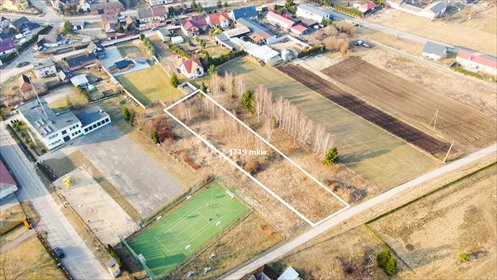 działka na sprzedaż 1719m2 działka Warszkowo