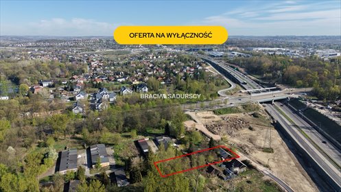 Działka w zielonej oazie Krakowa - 1476 m2. działka Kraków, Nowa Huta, Nowa Huta, Wańkowicza