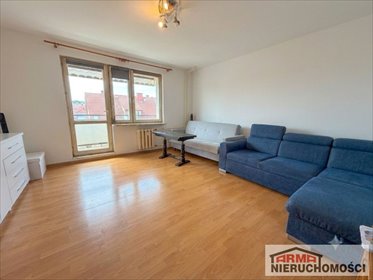 Dwupokojowe mieszkanie 49,5 m2 z dużym balkonem w centrum Stargardu mieszkanie Stargard, Piłsudskiego