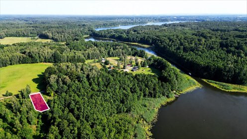 Działka nad jeziorem Winiec z warunkami zabudowy. działka Winiec