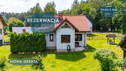 Urokliwy dom 100 m2 przy Rezerwacie Hołda. dom Rychłocice