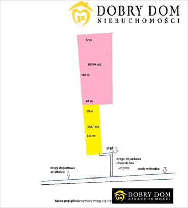 działka na sprzedaż 14241m2 działka Rybczyzna