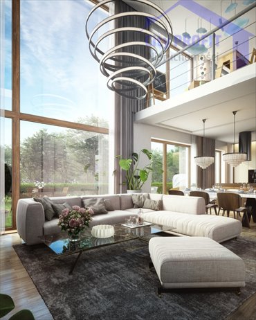 Ekskluzywny dom 259 m2 w Konstancinie-Jeziornie, garaż, ogródek dom Konstancin-Jeziorna