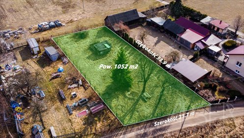 Działka 1052 m² z mediami, ogrodzeniem, lasem działka Natalin, Niedźwiedzia