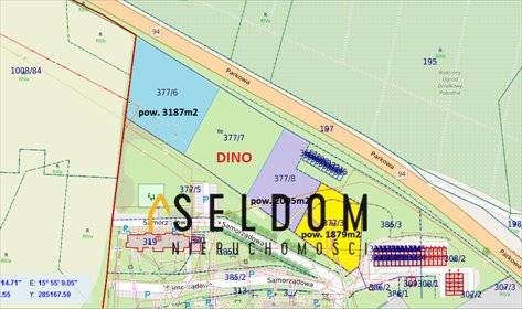 działka na sprzedaż 1879m2 działka Chojnów