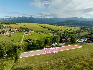 działka na sprzedaż 1043m2 działka Rzepiska, Potok Bryjów