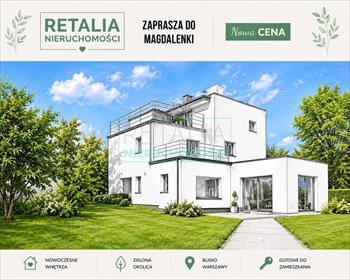 Ekskluzywny dom z basenem, technologiami i ogrodem dom Magdalenka