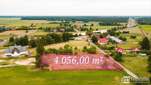 Na sprzedaż działka 4056 m² pod zabudowę i działalność działka Nowogard, obrzeża