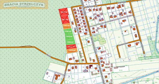 działka na sprzedaż 1500m2 działka Dąbrówka
