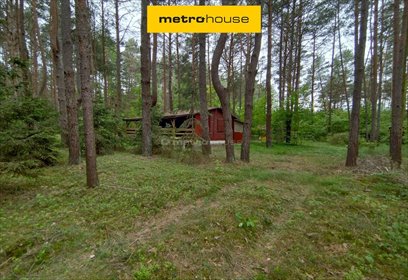 Działka z domkiem nad Narwią, rekreacja i spokój dom Dzbądz