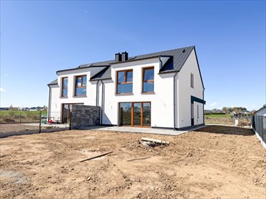 Do sprzedania nowoczesny bliźniak 129 m² z garażem w Baninie dom Banino, Pilotów