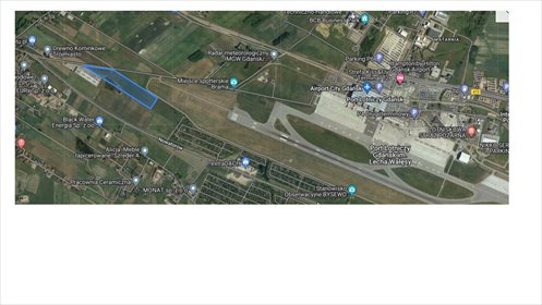 Działka 50 000 m² w Gdańsku Kokoszki - usługowo-przemysłowa działka Gdańsk, Kokoszki