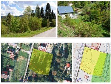 działka na sprzedaż 1689m2 działka Brenna, Brenna, Partyzantów