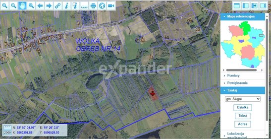 działka na sprzedaż 12100m2 działka Wólka