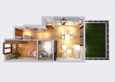 mieszkanie na sprzedaż 50m2 mieszkanie Pruszków, Bąki, Paderewskiego