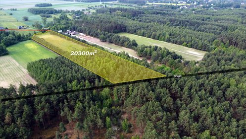 działka na sprzedaż 20300m2 działka Andzin