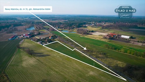 działka na sprzedaż 13754m2 działka Nowy Adamów, Dobrej Wróżki