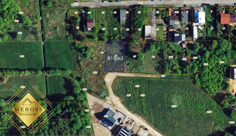 działka na sprzedaż 818m2 działka Częstochowa, Lisiniec