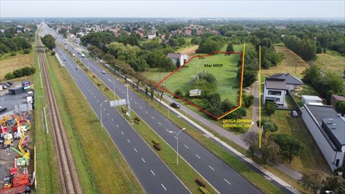 Do sprzedania działka usługowa 6,5 ha z mediami i asfaltowym dojazdem działka Rzeszów, Warszawska
