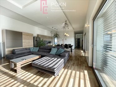 Nowoczesny dom 189 m² z tarasem i garażem w Pucniku dom Domecko, Pucnik