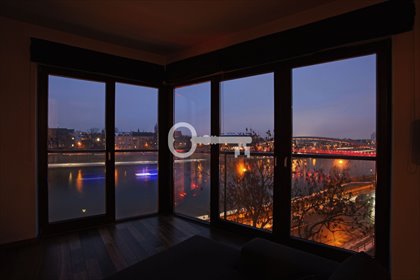 Apartament z widokiem na Wisłę, garaż, klimatyzacja mieszkanie Kraków, Stare Podgórze, Celna