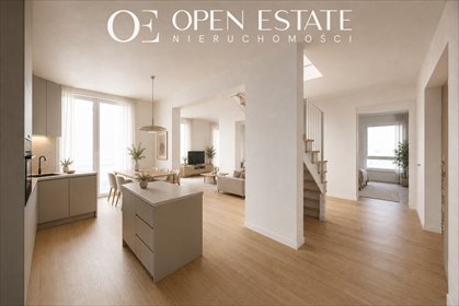 Zapraszam do przestronnego 119,96 m² dwupoziomowego apartamentu w Woli mieszkanie Warszawa, Wola, Księcia Janusza