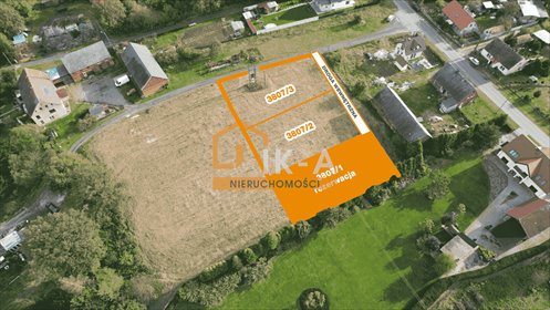 działka na sprzedaż 785m2 działka Żagań, Żagań, Wiejska