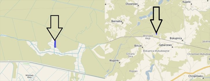 działka na sprzedaż 2100m2 działka Bińcze