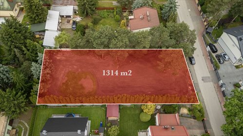 działka na sprzedaż 1314m2 działka Sulejówek, 11 Listopada