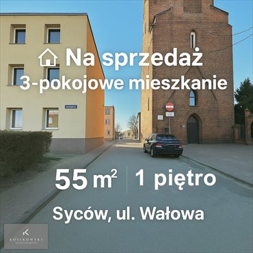 mieszkanie na sprzedaż 55m2 mieszkanie Syców