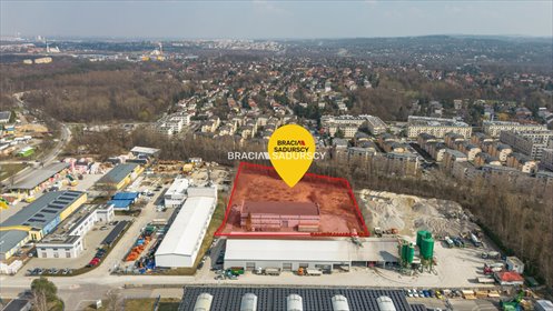 lokal użytkowy na sprzedaż 1144m2 lokal użytkowy Kraków, Łagiewniki-Borek Fałęcki, Borek Fałęcki, Zawiła