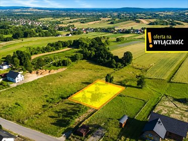 Działka budowlana 800 m² z MPZP, kanalizacja, prąd, woda działka Mąchocice Kapitulne, Górna
