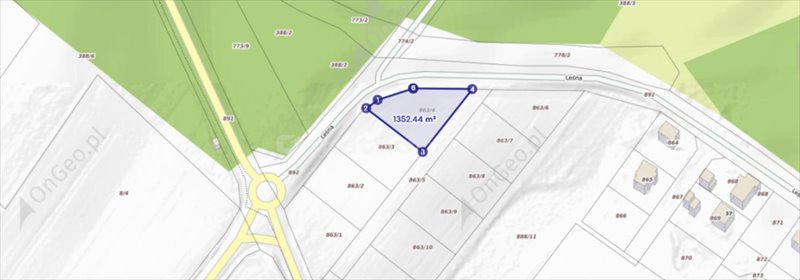 Zapraszam do obejrzenia działki 1352 m² w Wierzchowie działka Wierzchowo, Długa