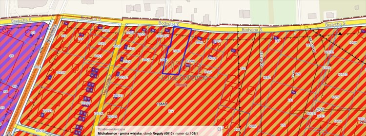 działka na sprzedaż 2000m2 działka Reguły, Stanisława Bodycha