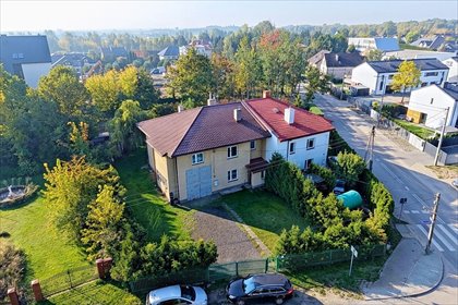 Bliźniak 138 m² z garażem, dużym strychem i działką dom Łódź, Górna, Wrzecionowa
