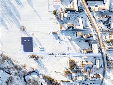 działka na sprzedaż 797m2 działka Ciche