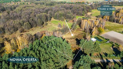 Działka 5565 m² w Sromutce – idealna pod dom i działalność działka Sromutka