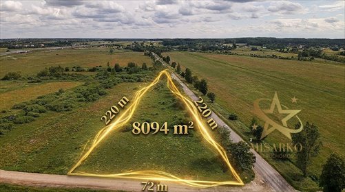 Działka inwestycyjna 8094 m² w strefie gospodarczej działka Dobrzyniewo Duże, Ełcka