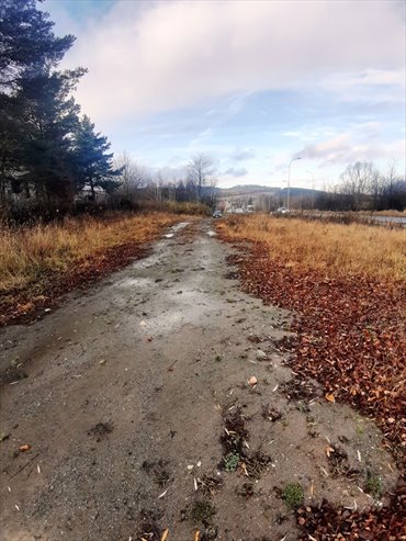Działka usługowa 1300 m² z pawilonem w Wałbrzychu - polecam! działka Wałbrzych, Biały Kamień