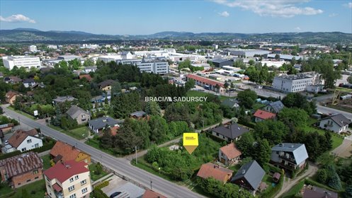 Zapraszam do zakupu działki 873 m² w centrum Nowego Sącza działka Nowy Sącz, Grunwaldzka