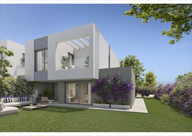 Nowoczesne domy szeregowe blisko morza w Marbella dom Marbella, Elviria, Marbella, Málaga