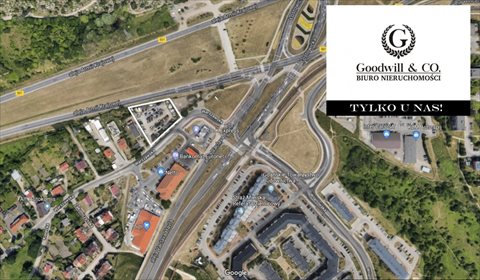 Działka przemysłowo-handlowa pod dzierżawę Gdańsk, Ujeścisko, Warszawska 1 500m2 Foto 1