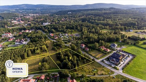 działka na sprzedaż 3359m2 działka Polanica-Zdrój, Zdrojowa