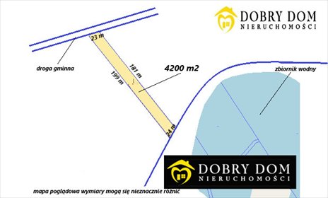 działka na sprzedaż 4200m2 działka Krynki
